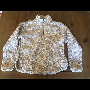 Girls Cuddly Sherpa Pullover 10/12